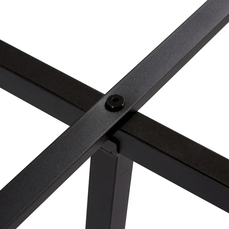 Letto matrimoniale king size marrone e nero con luci a LED, testiera in legno e 2 cassetti portaoggetti