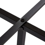 Letto matrimoniale king size marrone e nero con luci a LED, testiera in legno e 2 cassetti portaoggetti