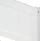 Piattaforma letto doppia con letto estraibile e testiera – Espresso / Grigio / Bianco, 2 posti letto