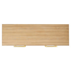 Cassettiera a 6 cassetti – Rovere rustico / Oro verde acqua / Noce scuro / Argento nero / Oro bianco / Oro noce