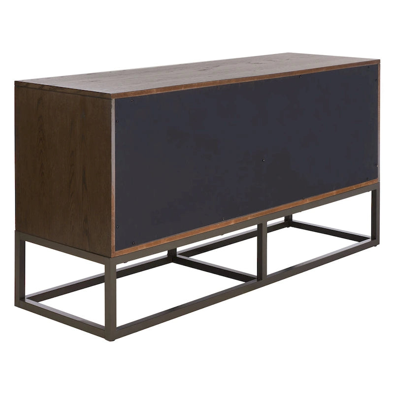 Cassettiera a 6 cassetti – Rovere rustico / Oro verde acqua / Noce scuro / Argento nero / Oro bianco / Oro noce