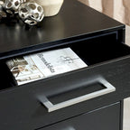 Cassettiera a 6 cassetti – Rovere rustico / Oro verde acqua / Noce scuro / Argento nero / Oro bianco / Oro noce