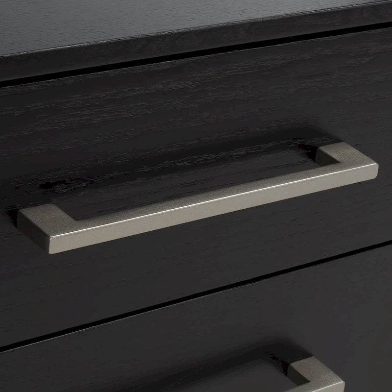 Cassettiera a 6 cassetti – Rovere rustico / Oro verde acqua / Noce scuro / Argento nero / Oro bianco / Oro noce