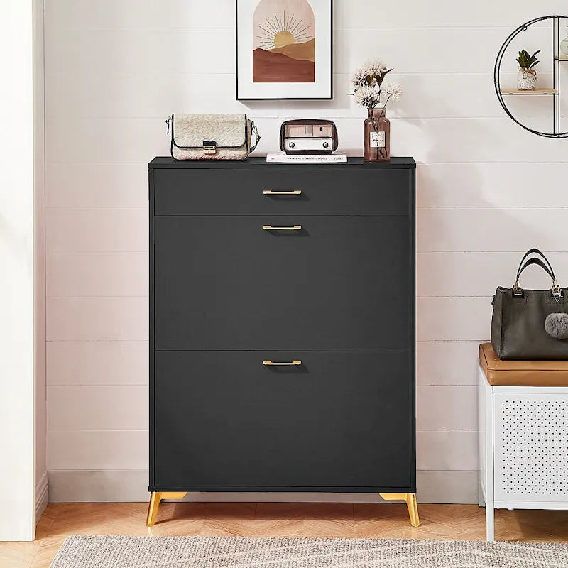 Scarpiera a ribalta, indipendente, capacità 10 paia – Nero / Grigio / Verde / Rosso / Bianco