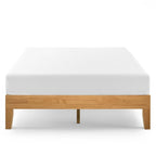 Letto a piattaforma in pino naturale da 35,5 cm, Twin/Full/Queen/King, 1-2 persone
