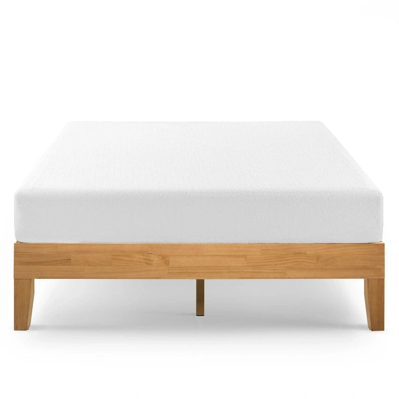 Letto a piattaforma in pino naturale da 35,5 cm, Twin/Full/Queen/King, 1-2 persone