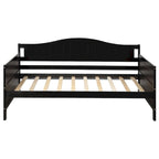Letto a giorno in pino massello con letto estraibile, per due persone – Bianco / Grigio / Espresso