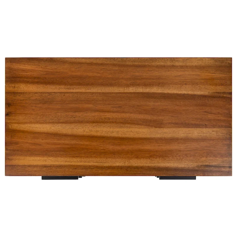 Cassettiera a 3 cassetti Ombre marrone – Struttura Parsons nera, Posti a sedere 1