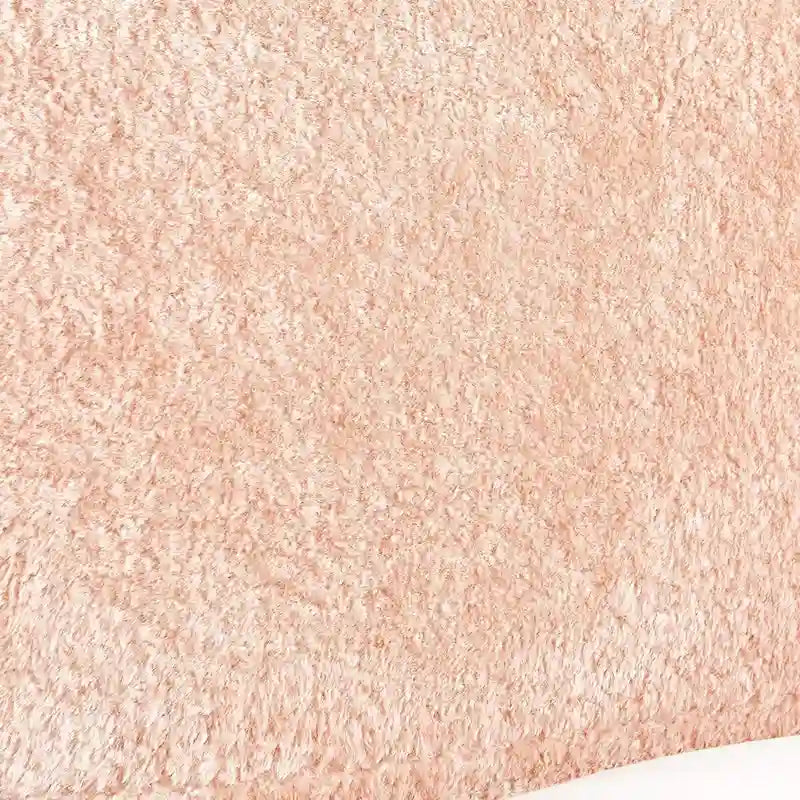 Testiera in Ecopelliccia ad Arco con Gambe – Singolo/Singolo XL, Bianco Orso Polare / Quarzo Rosa Pesca, 1 Posto