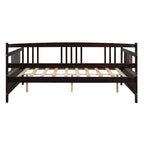 Divano letto in legno massiccio bianco/espresso, singolo/matrimoniale, 1 posto a sedere