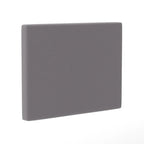 Testiera imbottita grigio/beige con porte di ricarica – Per 1