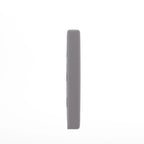 Testiera imbottita grigio/beige con porte di ricarica – Per 1