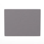 Testiera imbottita grigio/beige con porte di ricarica – Per 1