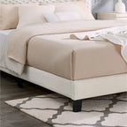 Letto a piattaforma imbottito 3D White Dove Plush – Singolo/Matrimoniale/Queen